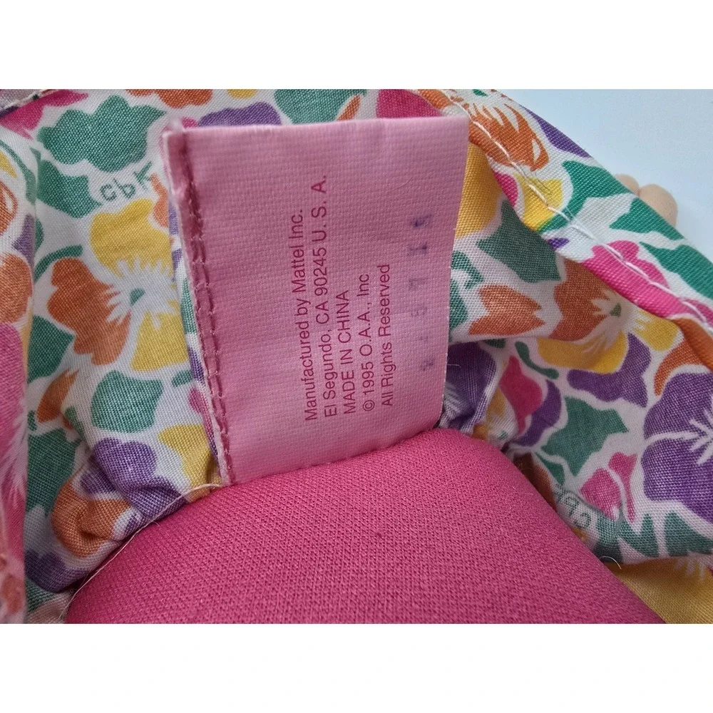 Cabbage Patch Kids Vintage 1995 Soft Baby Doll Plush 12